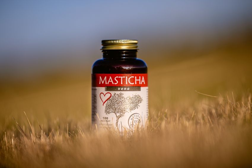 masticha vena, Maszticha a gyomorra